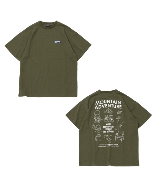 PEN FIELD(ペンフィールド)の「【Penfield】【防虫加工】バックアウトドアツールプリント半袖Tシャツ(Tシャツ/カットソー・キッズ・カーキ/ホワイト/イエロー・140cm/170cm/160cm/150cm)」の14枚目の写真