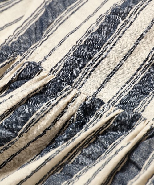 B:MING by BEAMS（ビーミングバイビームス）の「B:MING by BEAMS / ストライプ キャミ ワンピース（ワンピース・レディース・ブルー/ブラウン系その他・MEDIUM/SMALL）」の16枚目の写真