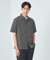 green label relaxing | 【WEB限定】JUSTFIT ソリッド オープンカラー シャツ(シャツ/ブラウス)