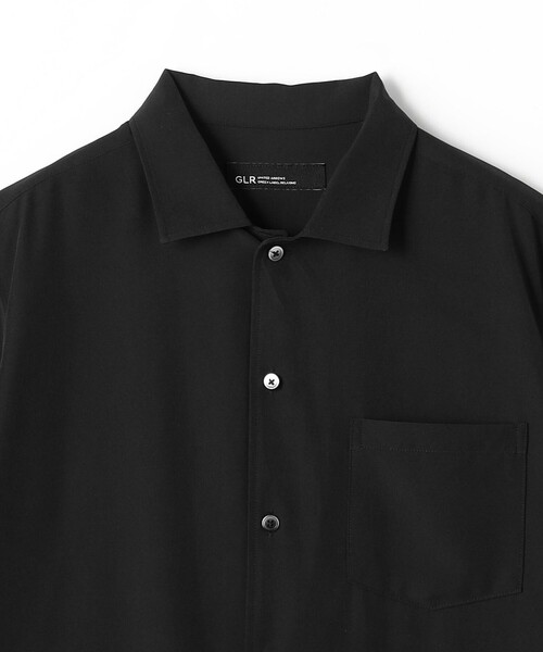 green label relaxing（グリーンレーベルリラクシング）の「【WEB限定】JUSTFIT ソリッド オープンカラー シャツ（シャツ/ブラウス・メンズ・ブラック/オリーブ/ダークグレー・L/XL/M/S）」の18枚目の写真