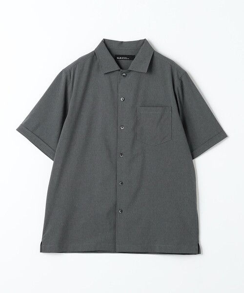 green label relaxing（グリーンレーベルリラクシング）の「【WEB限定】JUSTFIT ソリッド オープンカラー シャツ（シャツ/ブラウス・メンズ・ブラック/オリーブ/ダークグレー・L/XL/M/S）」の20枚目の写真