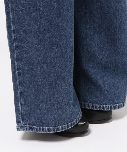 JOHN LAWRENCE SULLIVAN（ジョンローレンスサリバン）の「WIDE JEANS（デニムパンツ・レディース・インディゴブルー/ブラック・6/8）」の9枚目の写真
