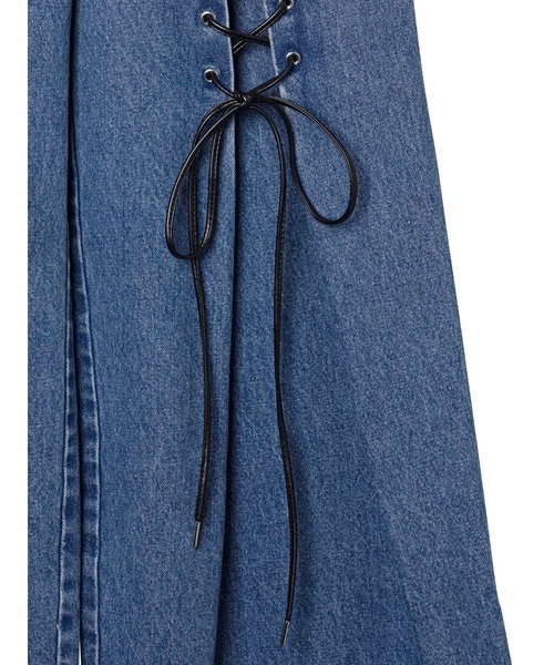 パンツ PAMEO POSE Laces-up Denim Baggy Trousers Laces-up Denim Baggy Trousers – PAMEO POSE | 公式オンライン