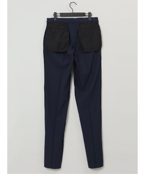 タカキュー クロスストレッチ ノータックビジネスパンツ バーズアイ紺(セットアップ可能)（スーツパンツ）｜TAKA-Q（タカキュー）