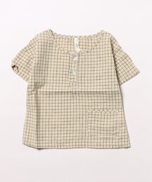 ARCHIVER（アーカイバ）の「【Bs】【it】【Rylee＋Cru】GRID WOVEN HENLEY TEE（その他ベビー用品）」
