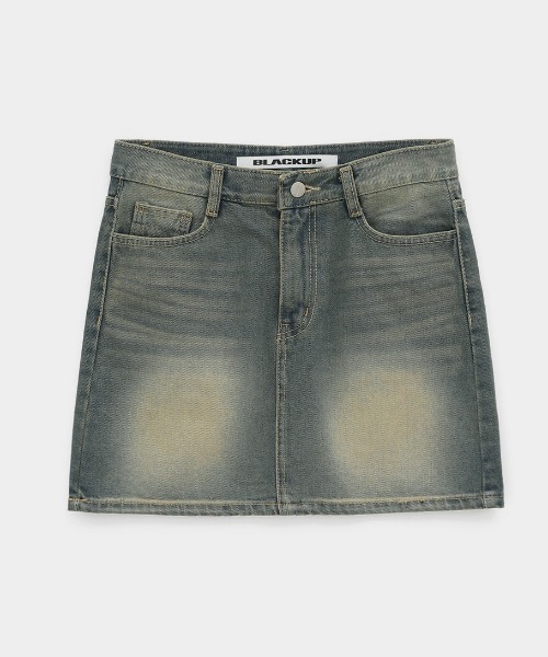 BLACKUP（ブラックアップ）の「[MADE]  ペストデニムミニスカート（デニムスカート・レディース・ブルー・LARGE/MEDIUM/SMALL）」の13枚目の写真