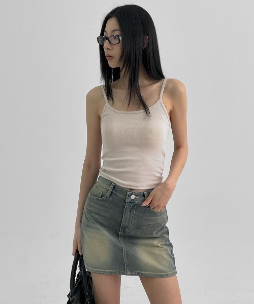 BLACKUP（ブラックアップ）の「[MADE]  ペストデニムミニスカート（デニムスカート・レディース・ブルー・LARGE/MEDIUM/SMALL）」の10枚目の写真
