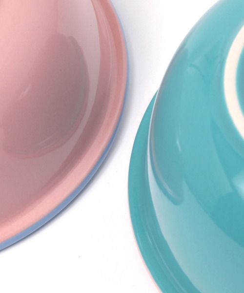 BAYFLOW（ベイフロー）の「[電子レンジ・食洗機OK]BFホウロウ風ボール（食器・レディース・ブルー/ピンク/グレー・0）」の10枚目の写真