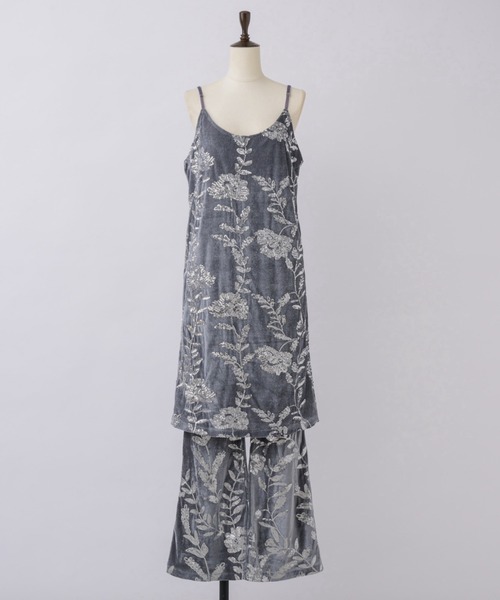 rose spangle camisole OP / スパンコールキャミワンピ(ワンピース)|musubore(ムスボレ) rose spangle camisole OP / スパンコールキャミワンピ(ワンピース)|musubore(ムスボレ)