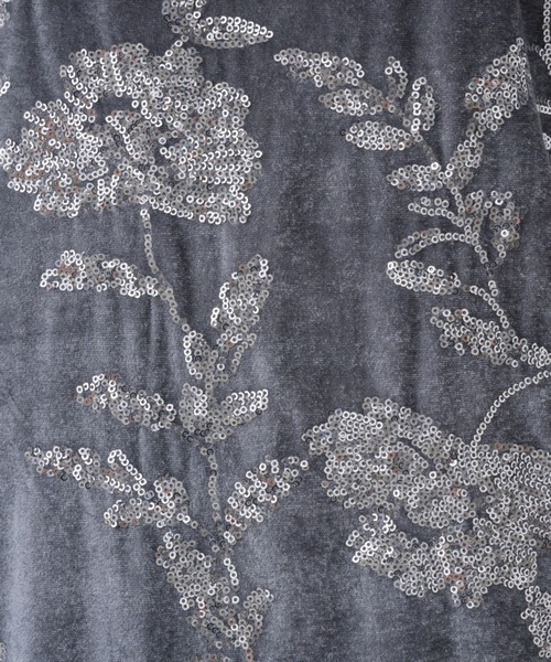 rose spangle camisole OP / スパンコールキャミワンピ(ワンピース)|musubore(ムスボレ) rose spangle camisole OP / スパンコールキャミワンピ(ワンピース)|musubore(ムスボレ)