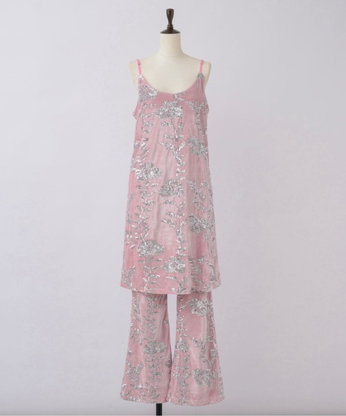 セール】rose spangle camisole OP / スパンコールキャミワンピ