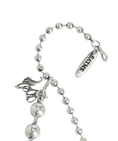 EATME（イートミー）の「ボールチェーンネックレス（ネックレス・レディース・シルバー・FREE）」の4枚目の写真