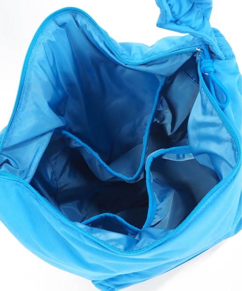 CONTROL FREAK（コントロールフリーク）の「CONTROL FREAK / CTFK（コントロールフリーク）撥水ギャザービッグショルダーバッグ（ショルダーバッグ・レディース・チャコール/オレンジ/ピンク/ブルー/シルバー/アイボリー・FREE）」の21枚目の写真