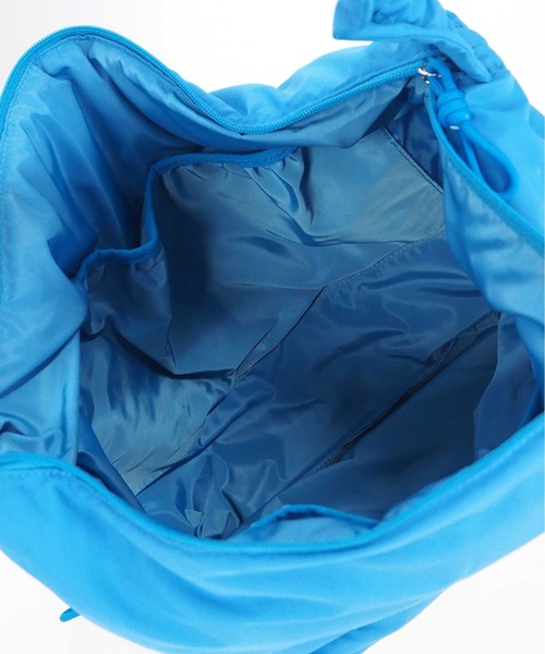 CONTROL FREAK（コントロールフリーク）の「CONTROL FREAK / CTFK（コントロールフリーク）撥水ギャザービッグショルダーバッグ（ショルダーバッグ・レディース・チャコール/オレンジ/ピンク/ブルー/シルバー/アイボリー・FREE）」の20枚目の写真