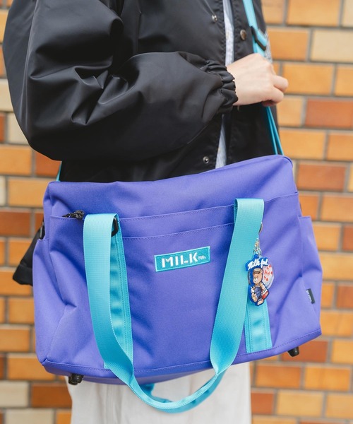 MILKFED.(ミルクフェド)の「MILKMAN BEAR KEYRING(キーホルダー・レディース・ネイビー/オフホワイト・ONE SIZE)」の15枚目の写真