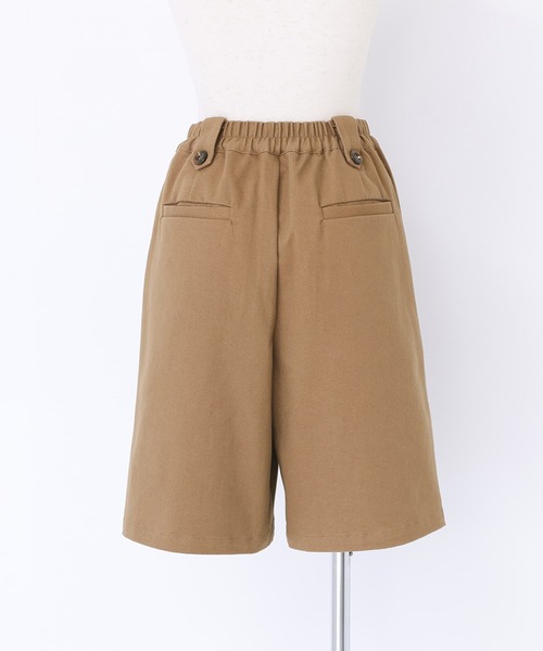 n'OrLABEL(ノアールレーベル)の「タブデザインハーフパンツ(チノパンツ・レディース・ベージュ/ブラック・2/1)」の18枚目の写真
