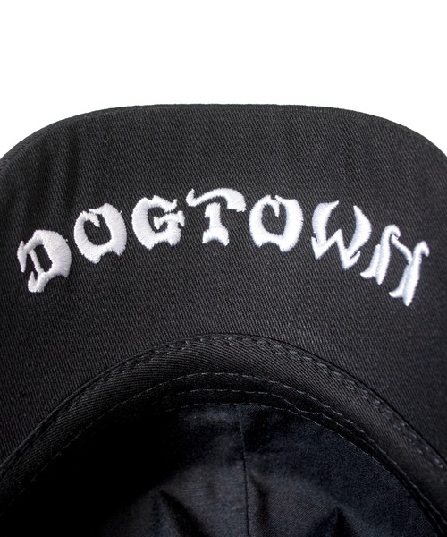 DOGTOWN(ドッグタウン)の「DOGTOWN TWILL 6P CAP(キャップ・メンズ・ブラック・FREE)」の2枚目の写真