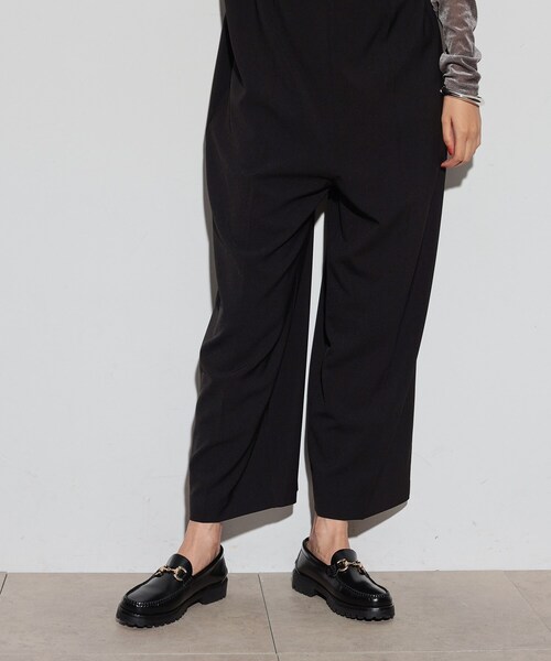 GALLEST（ギャレスト）の「ベアオールインワン（サロペット/オーバーオール・レディース・ブラック/ベージュ・34/38）」の9枚目の写真