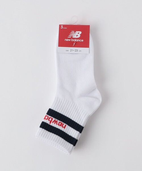NEW BALANCE（ニューバランス）の「＜New Balance＞ジュニアショートライン 3P ソックス / 靴下 / キッズ  19cm-23cm（ソックス/靴下・キッズ・その他1・19-21cm/21-23cm）」の4枚目の写真