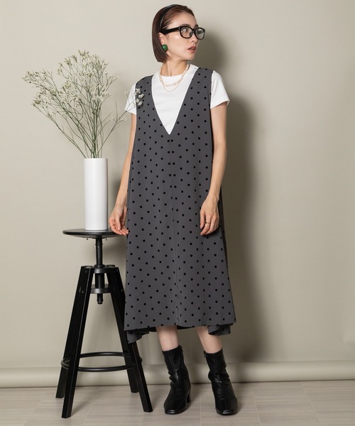 AirU様　最終値下げ！ジャス♡レースＶネックジャンスカ AirU様 最終値下げ！ジャス♡レースVネックジャンスカ 最終