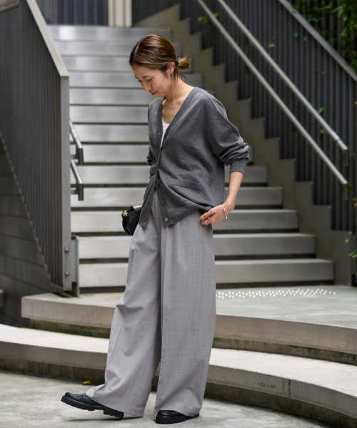 FRAMeWORK（フレームワーク）の「AULENTTI/オウレンティ 2WAYフラップショルダーバッグ（ショルダーバッグ・レディース・ブラック/ベージュ・FREE）」の4枚目の写真