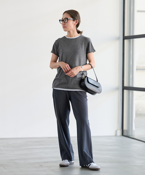 FRAMeWORK（フレームワーク）の「AULENTTI/オウレンティ 2WAYフラップショルダーバッグ（ショルダーバッグ・レディース・ブラック/ベージュ・FREE）」の13枚目の写真