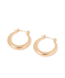 LAKOLE | ステンレスボリュームフープピアス / 144606(ピアス（両耳用）)