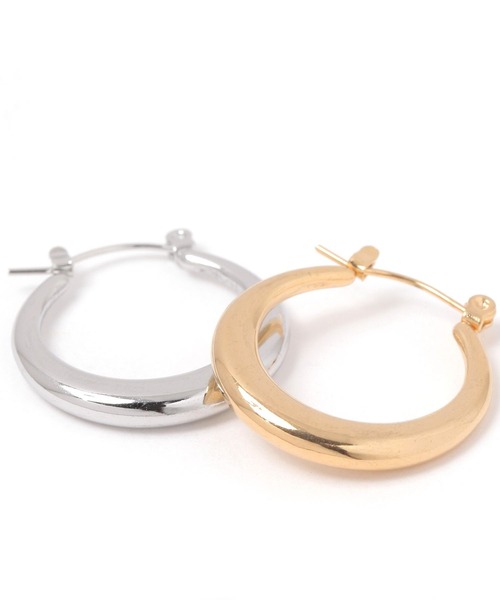 LAKOLE（ラコレ）の「ステンレスボリュームフープピアス / 144606（ピアス（両耳用）・レディース・その他1/その他2・FREE）」の4枚目の写真