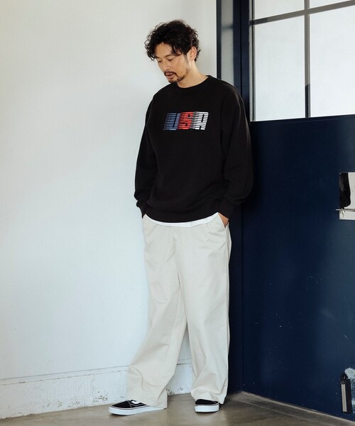 B:MING by BEAMS（ビーミングバイビームス）の「TC ワイド パンツ（その他パンツ・メンズ・ブラック/ホワイト系その他5・LARGE/MEDIUM/SMALL/X-LARGE）」の5枚目の写真