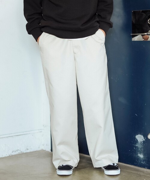 B:MING by BEAMS（ビーミングバイビームス）の「TC ワイド パンツ（その他パンツ・メンズ・ブラック/ホワイト系その他5・LARGE/MEDIUM/SMALL/X-LARGE）」の6枚目の写真