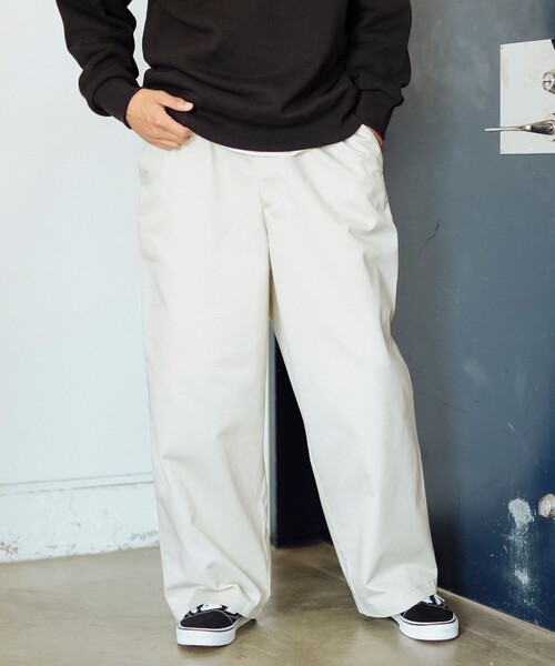 B:MING by BEAMS（ビーミングバイビームス）の「TC ワイド パンツ（その他パンツ・メンズ・ブラック/ホワイト系その他5・LARGE/MEDIUM/SMALL/X-LARGE）」の8枚目の写真