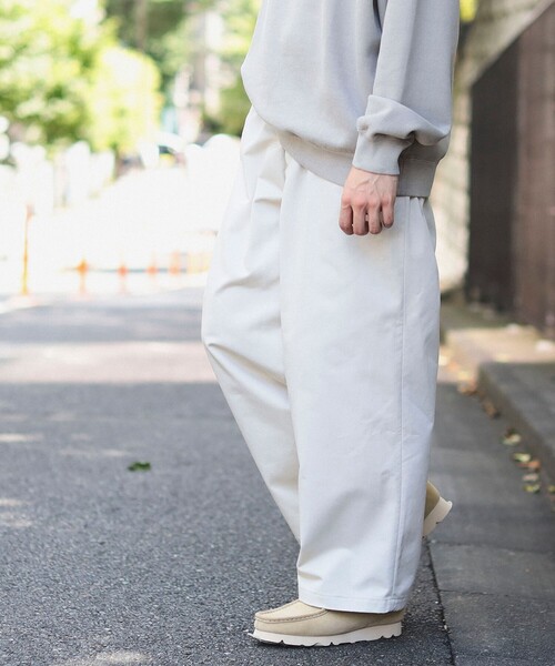 B:MING by BEAMS（ビーミングバイビームス）の「TC ワイド パンツ（その他パンツ・メンズ・ブラック/ホワイト系その他5・LARGE/MEDIUM/SMALL/X-LARGE）」の12枚目の写真