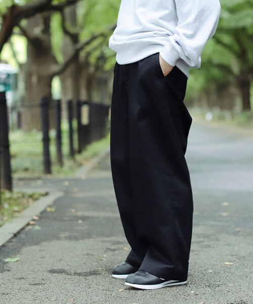 B:MING by BEAMS（ビーミングバイビームス）の「TC ワイド パンツ（その他パンツ・メンズ・ブラック/ホワイト系その他5・LARGE/MEDIUM/SMALL/X-LARGE）」の15枚目の写真