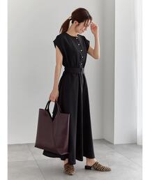 Te chichi | ウエスト切替ワンピース(ワンピース)