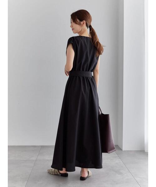 Te chichi（テチチ）の「ウエスト切替ワンピース（ワンピース・レディース・ブラウン/ブラック・F）」の6枚目の写真