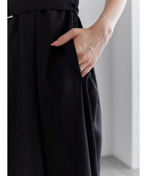 Te chichi（テチチ）の「ウエスト切替ワンピース（ワンピース・レディース・ブラウン/ブラック・F）」の18枚目の写真