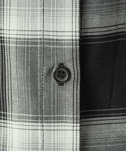 SHOO・LA・RUE（シューラルー）の「◆【洗える】着回しいろいろ 大人のためのチェックシャツ（シャツ/ブラウス・レディース・モスグリーン系1/レッド系3/ブルー系1/ブラック系1・02/03/04）」の9枚目の写真