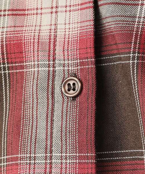 SHOO・LA・RUE（シューラルー）の「◆【洗える】着回しいろいろ 大人のためのチェックシャツ（シャツ/ブラウス・レディース・モスグリーン系1/レッド系3/ブルー系1/ブラック系1・02/03/04）」の17枚目の写真