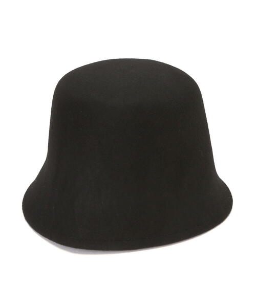 NATURAL BEAUTY BASIC（ナチュラルビューティーベーシック）の「◇【Oggi掲載】フェルトバケハ（ハット・レディース・ブラック/ダークブラウン・FREE）」の4枚目の写真