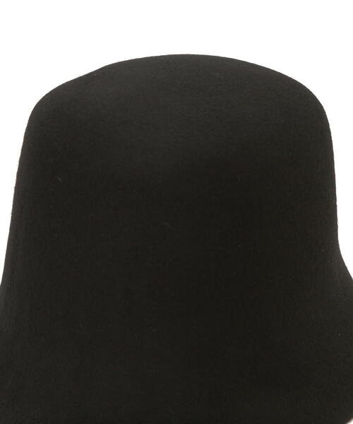 NATURAL BEAUTY BASIC（ナチュラルビューティーベーシック）の「◇【Oggi掲載】フェルトバケハ（ハット・レディース・ブラック/ダークブラウン・FREE）」の5枚目の写真