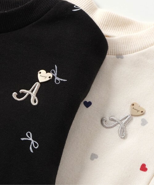 セール】パワショルロゴ刺繍トレーナー（スウェット）｜apres les