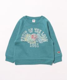 FRUIT OF THE LOOM（フルーツオブザルーム）の「フルーツ柄ラグラントレーナー / 長袖 / スウェット / パーカー / フロント / ロゴ / プリント / カジュアル / ユニセックス（スウェット）」