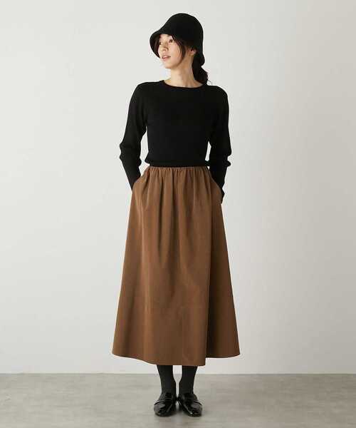 MELROSE claire(メルローズ クレール)の「【エナメルの柔らかローファー】(ローファー・レディース・ブラック/ダークベージュ/ネイビー・4/2/3/1)」の21枚目の写真