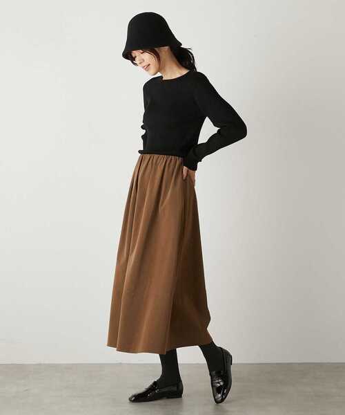 MELROSE claire(メルローズ クレール)の「【エナメルの柔らかローファー】(ローファー・レディース・ブラック/ダークベージュ/ネイビー・4/2/3/1)」の22枚目の写真