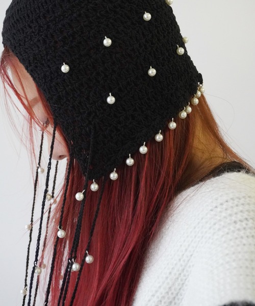 セール】【 antique andico / アンティーク アンディコ 】 パール付き