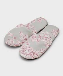 LAURA ASHLEY（ローラアシュレイ）の「ポリントン ローゼズ柄 携帯ルームシューズ（ルームシューズ/スリッパ）」