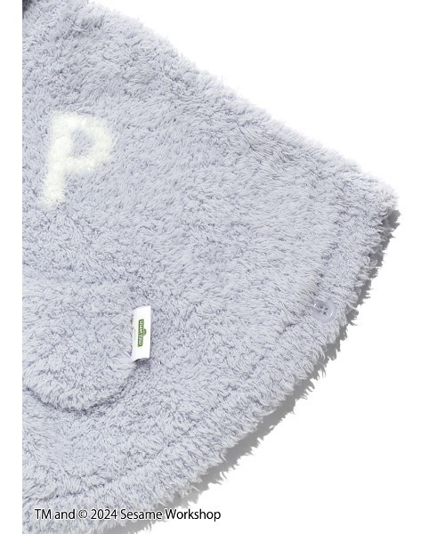 gelato pique（ジェラートピケ）の「【SESAME STREET】【BABY】クッキーモンスター ポンチョ（ルームウェア/パジャマ・キッズ・ブルー・70/80）」の12枚目の写真