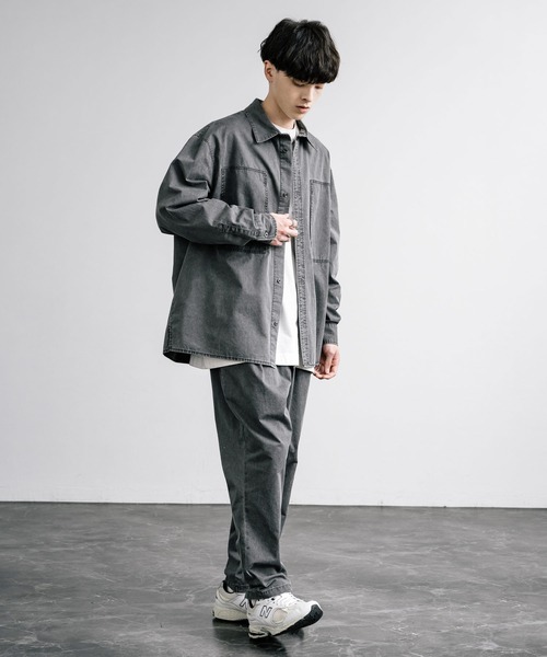 Rocky Monroe（ロッキーモンロー）の「ルーズシルエットUSED LIKE イージーパンツ（その他パンツ・メンズ・ダークグレー/ブラウン/ライトグレー/グレー・M/L）」の15枚目の写真