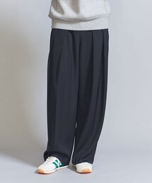 BEAUTY&YOUTH UNITED ARROWS | タック ワイドパンツ(その他パンツ)