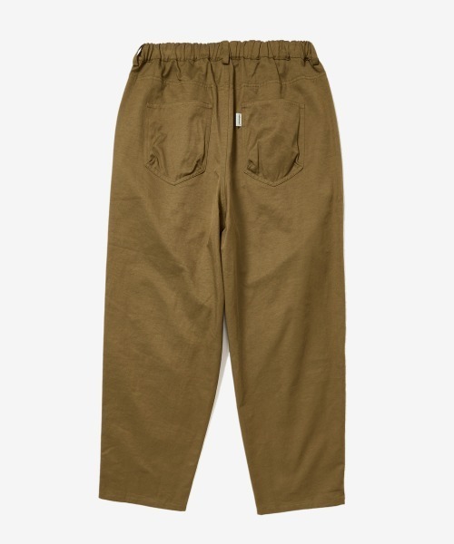 rehacer（レアセル）の「rehacer : Duck Tuck Pants / ダックタックパンツ（チノパンツ・メンズ・ブラウン/ブラック/オリーブ・SMALL/LARGE/MEDIUM）」の21枚目の写真